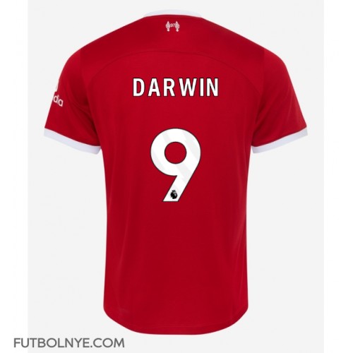 Camiseta Liverpool Darwin Nunez #9 Primera Equipación 2023-24 manga corta